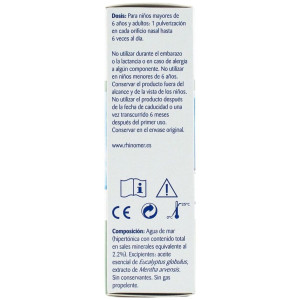 Rhinomer Spray Nasal Descongestionante Intense Eucalyptus 20Ml