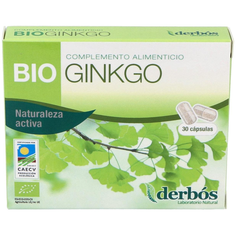 Derbós Bio Ginkgo Biloba 30Cáps