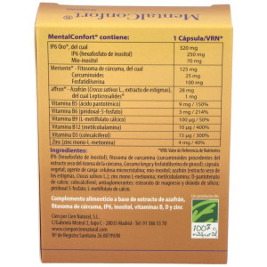 100% Natural Mentalconfort 30Cáps