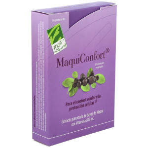 100% Natural Maquiconfort 30 Cápsulas Vegetales