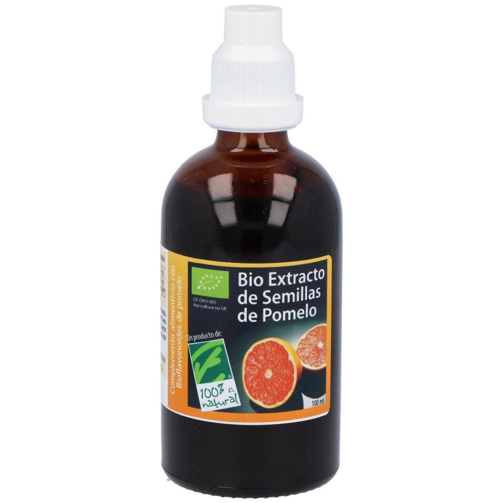 100% Natural Bio Extracto De Semillas De Pomelo Ecológico 100Ml