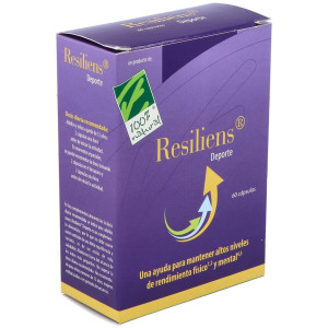 100% Natural Resiliens Deporte 60 Cápsulas