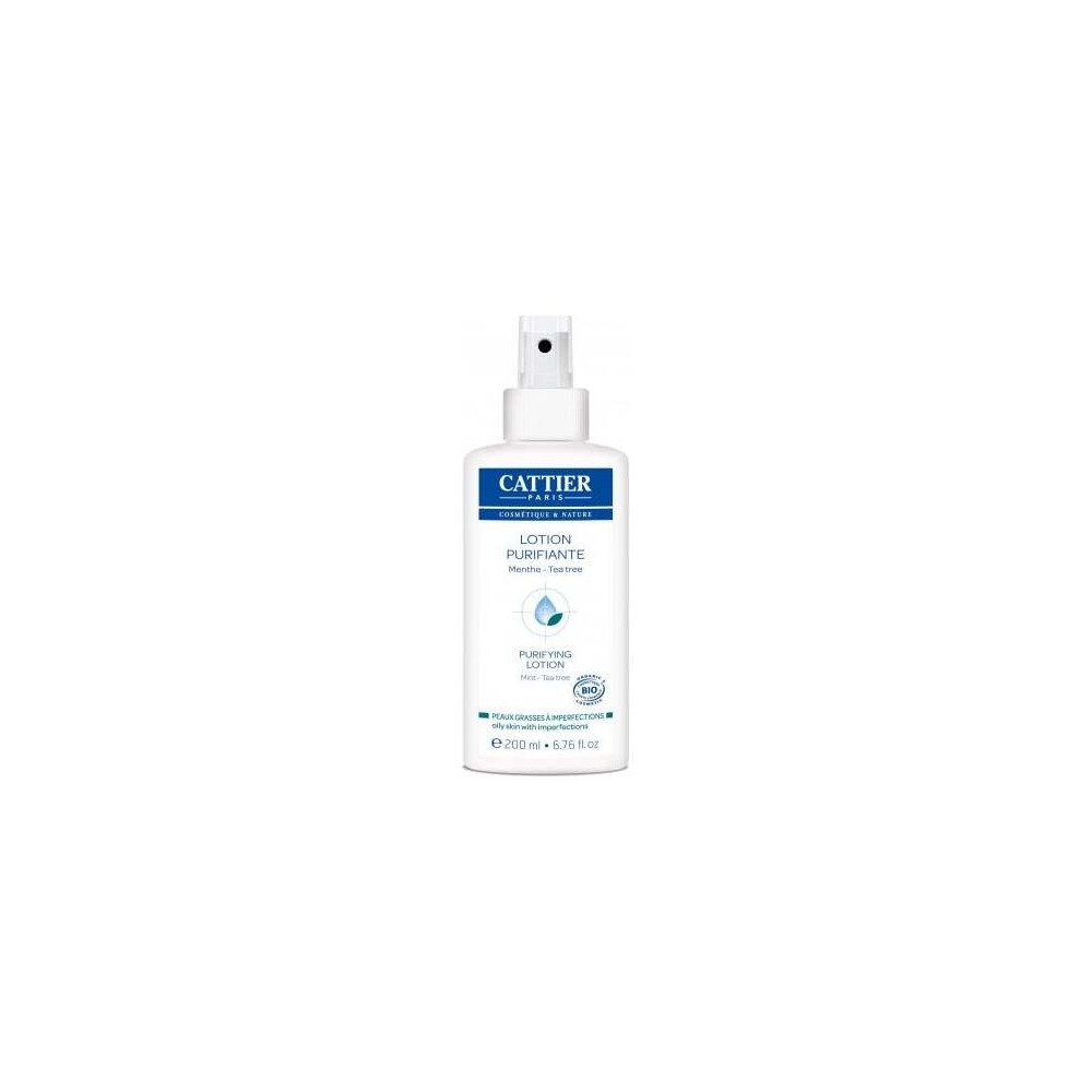 Cattier Loción Purificante Menta Árbol De Té 200Ml