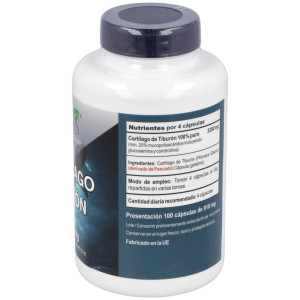 Cartilago De Tiburon 800Mg. 100Cap.