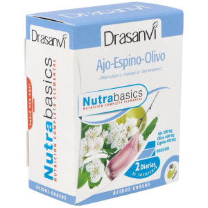 Nutrabasics Ajo-Espino-Olivo 60Perlas
