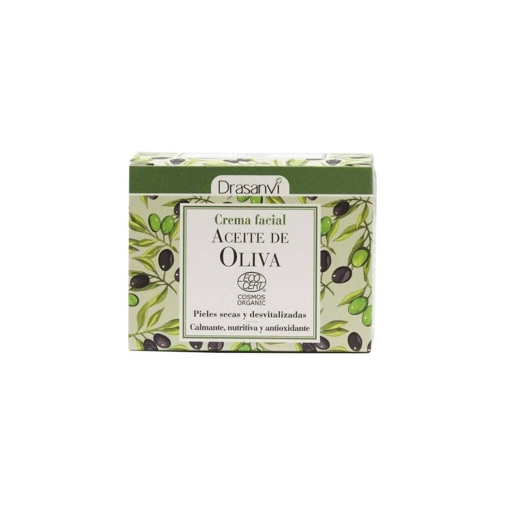 Drasanvi Crema Facial Aceite Oliva Ecocert Bio 50 Ml