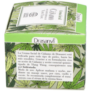 Crema Facial Cañamo 50Ml. Ecocert Bio