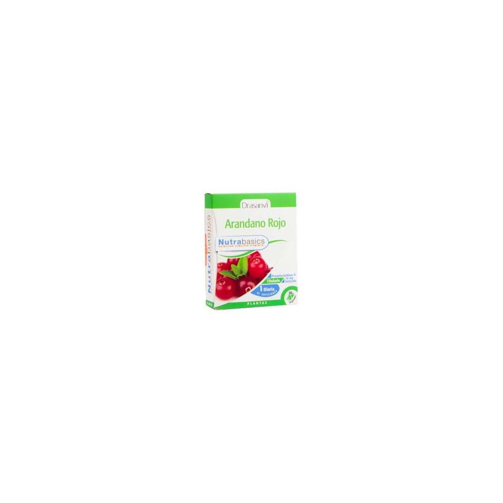Nutrabasics Arandano Rojo 30Caps.