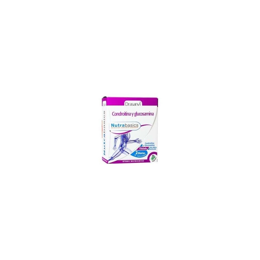 Nutrabasics Condroitina Glucosamina 48Caps.