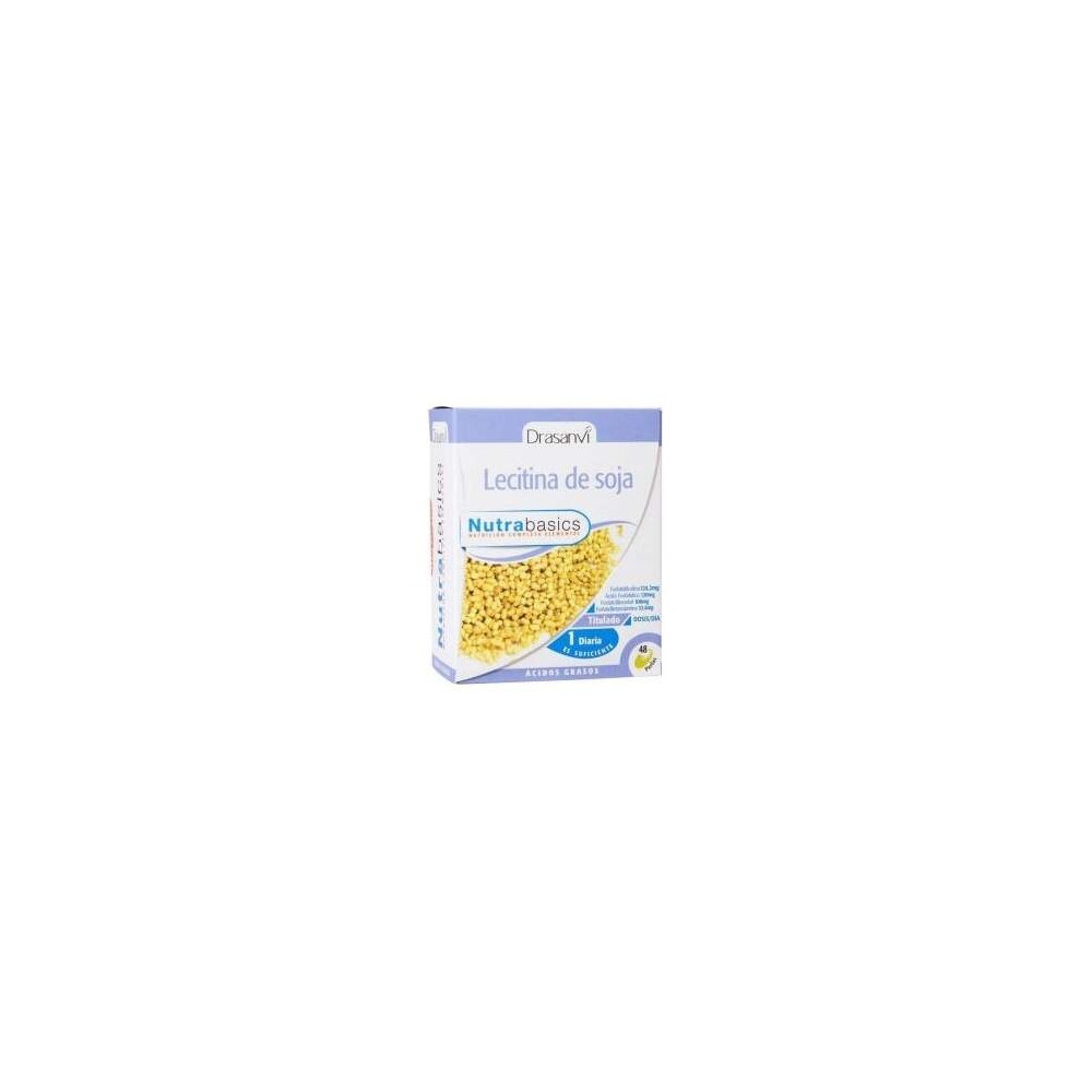 Nutrabasics Lecitina De Soja 1200Mg. 48Perlas