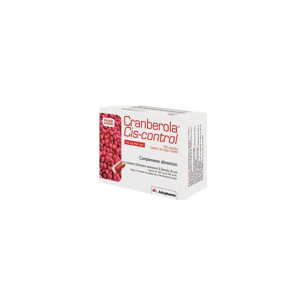 Arkopharma Cranberola Cis-Control, 120 Cápsulas