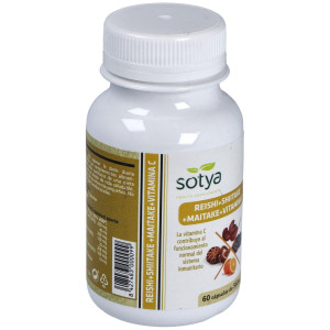 Sotya Reishi Maitake Y Shiitake 60Cáps