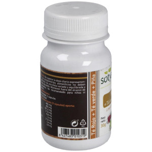 Sotya Té Rojo + Té Verde + Piña 500Mg 60Cáps