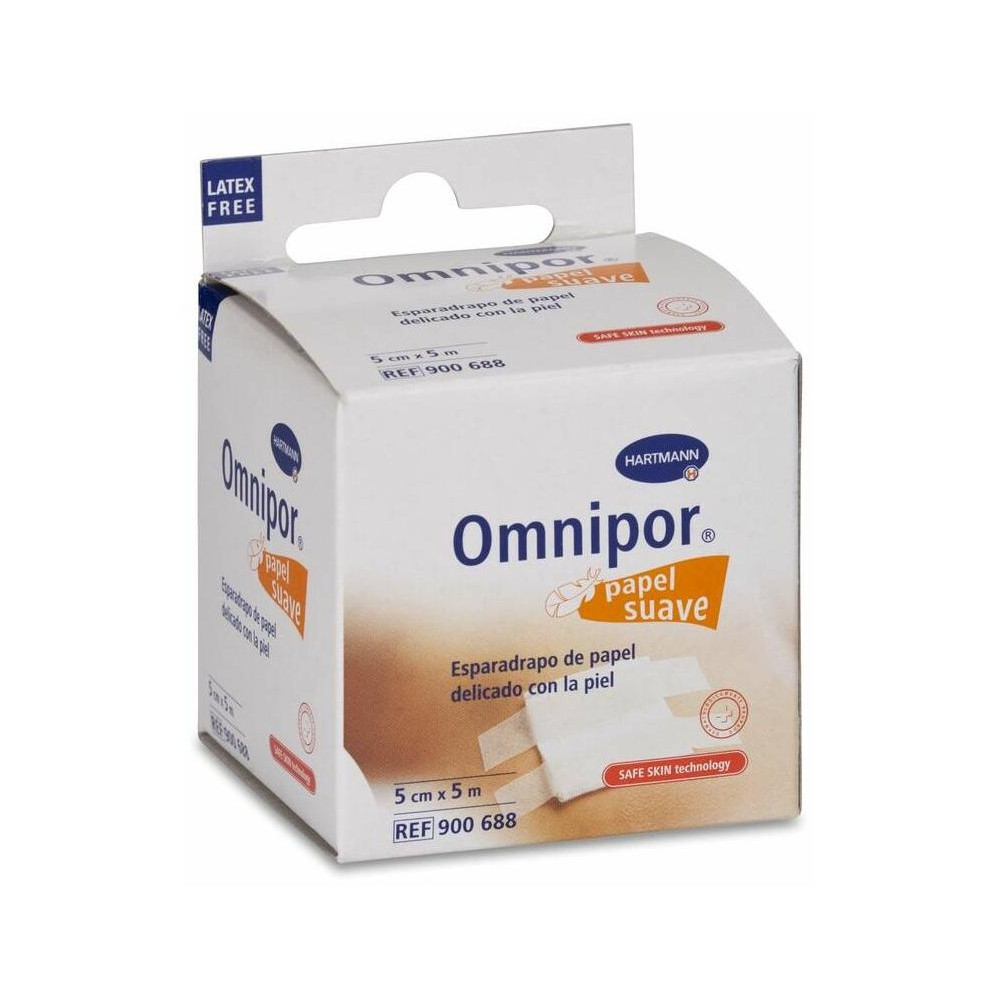 Hartmann Omnipor Esparadrapo De Papel 5 Cm X 5 M, 1 Ud