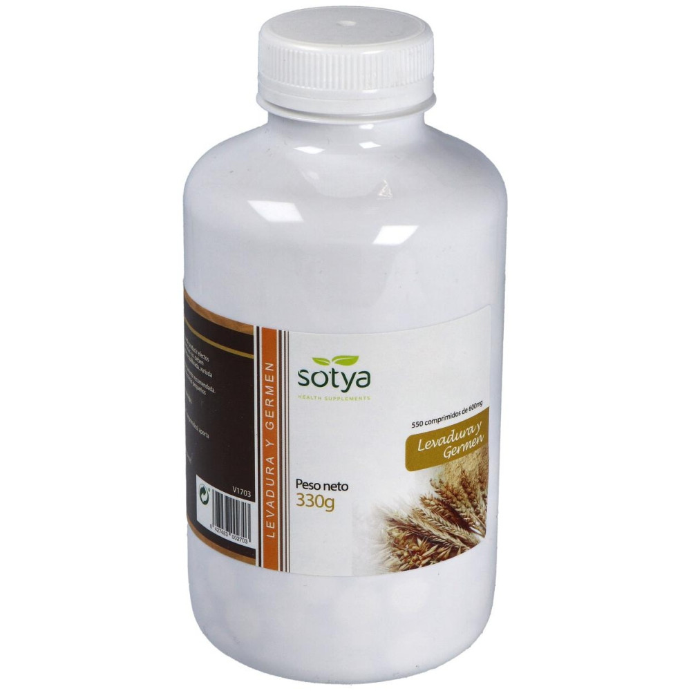 Sotya Levadura De Cerveza + Germen De Trigo 550Comp