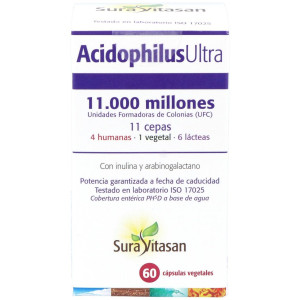 Sura Vitasan Acidophilus Ultra 60 Cápsulas