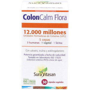 Sura Vitasan Colon-Calm Flora 30 Cápsulas