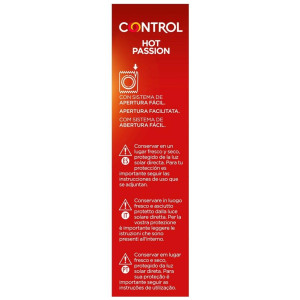 Control Preservativos Hot Passion 10Uds