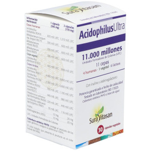 Sura Vitasan Acidophilus Ultra 30 Cápsulas