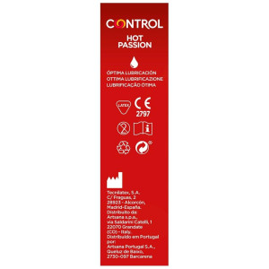 Control Preservativos Hot Passion 10Uds