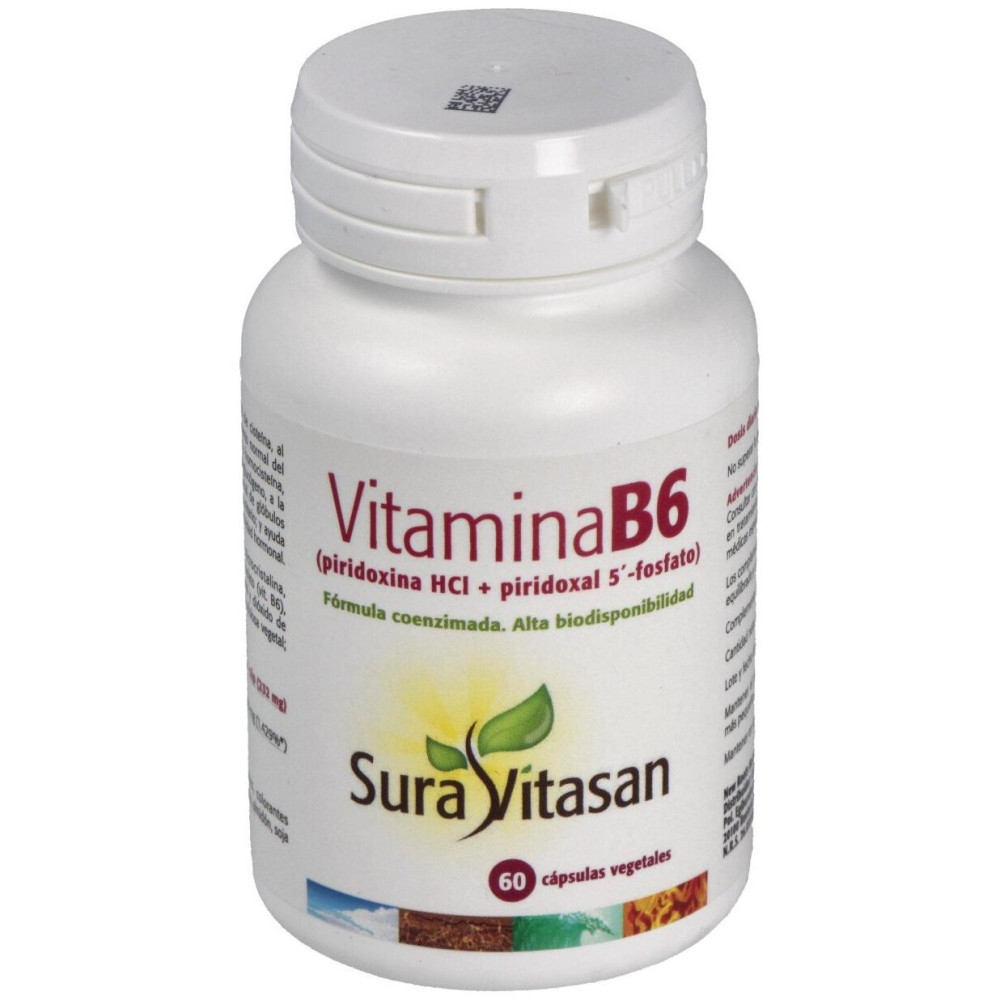Sura Vitasan Vitamina B6 60Caps
