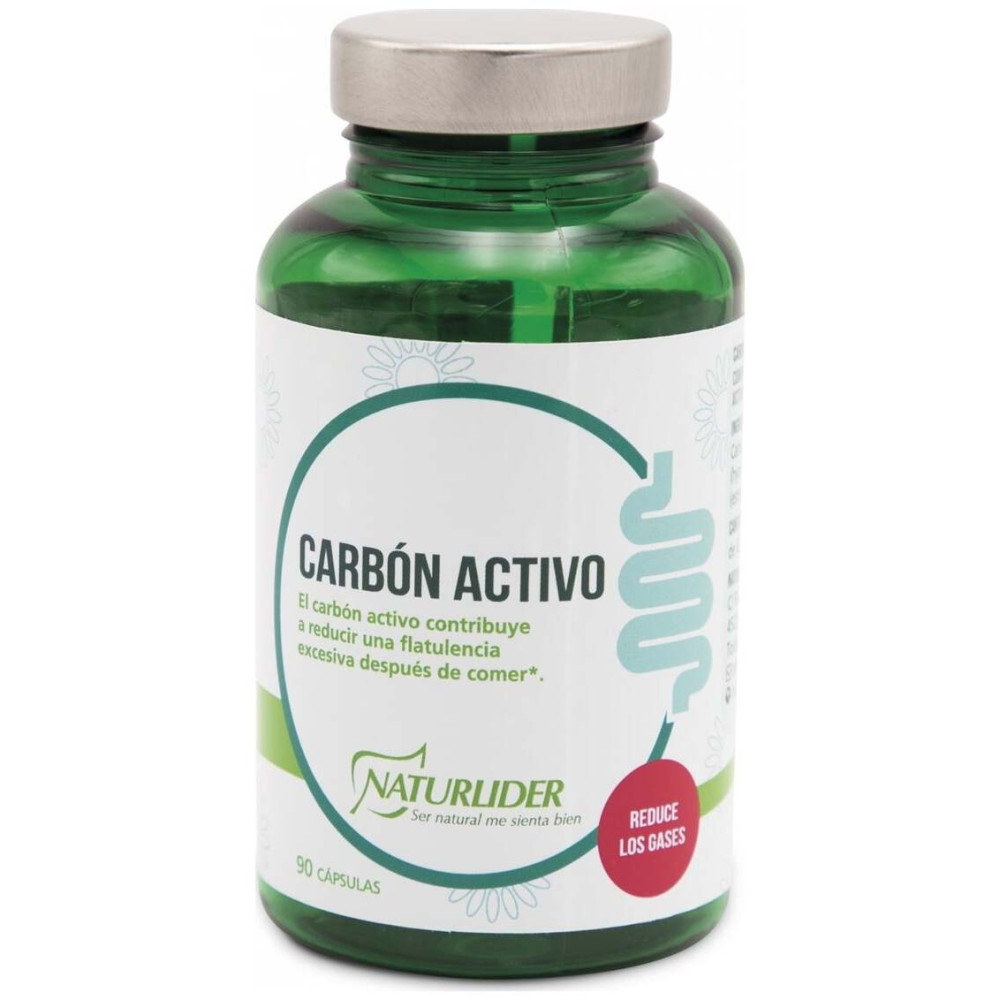 Naturlider Carbon Activo Vegetal 90 Cápsulas