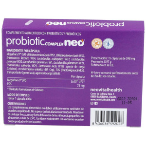 Probiotic Complex Neo 15Caps Neovital