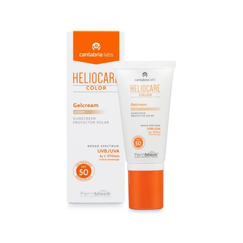 Heliocare Gel Crema Spf 50 Color Light, 50 Ml