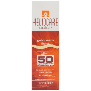 Heliocare Gel Crema Spf 50 Color Light, 50 Ml