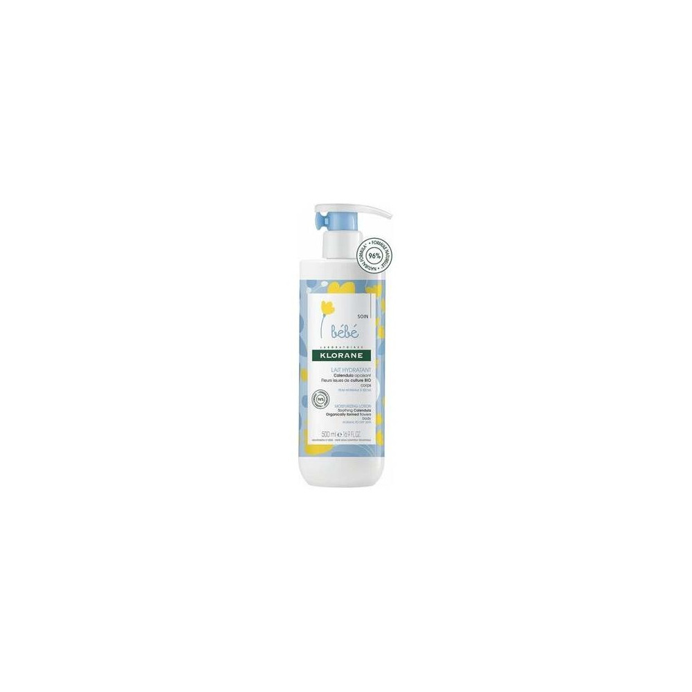 Klorane Leche Hidratante Bebé, 500 Ml