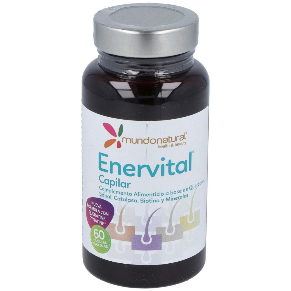 Mundo Natural Enervital Capilar 60 Caps