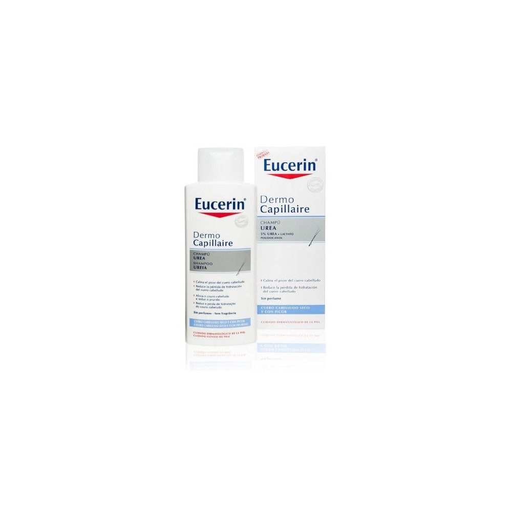 Eucerin Dermocapillaire Champú Urea, 250 Ml