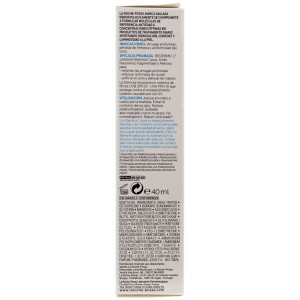 La Roche-Posay Redermic C Uv Spf 25 Tratamiento De Relleno Antiedad Piel Sensible, 40 Ml