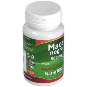 Naturbite Maca Negra Andina 500Mg 60Tabs