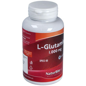 Naturbite L-Glutamina 1000Mg 60Tab