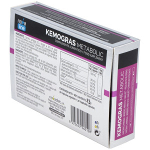 Novadiet Kemogras Metabolic 30 Cápsulas Vegetales