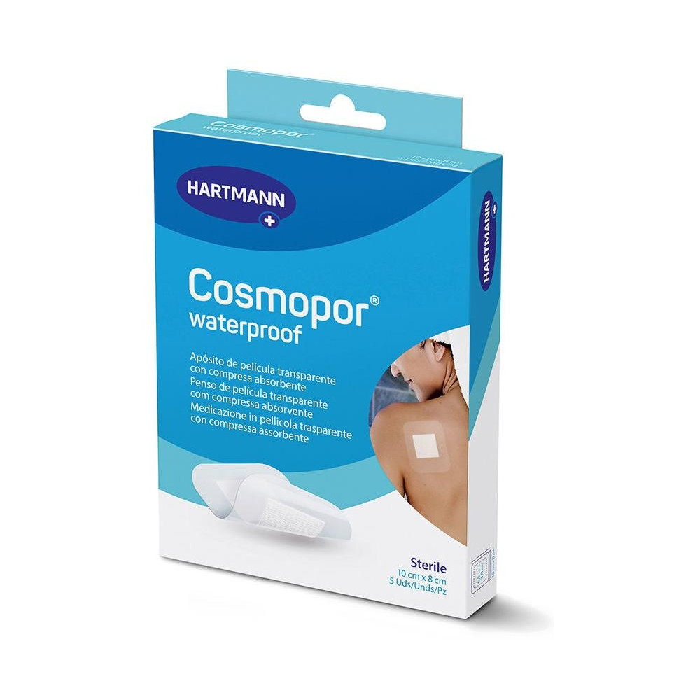 Hartmann Cosmopor Waterproof Apósito 10X8Cm 5Uds