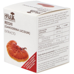 Reishi Extracto Puro 60Vcaps.