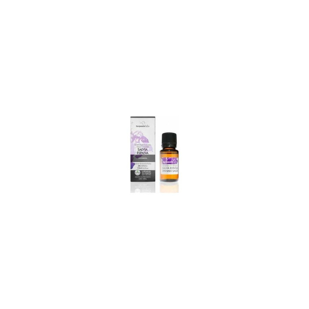 Salvia España Aceite Esencial Alimentario Bio 10Ml