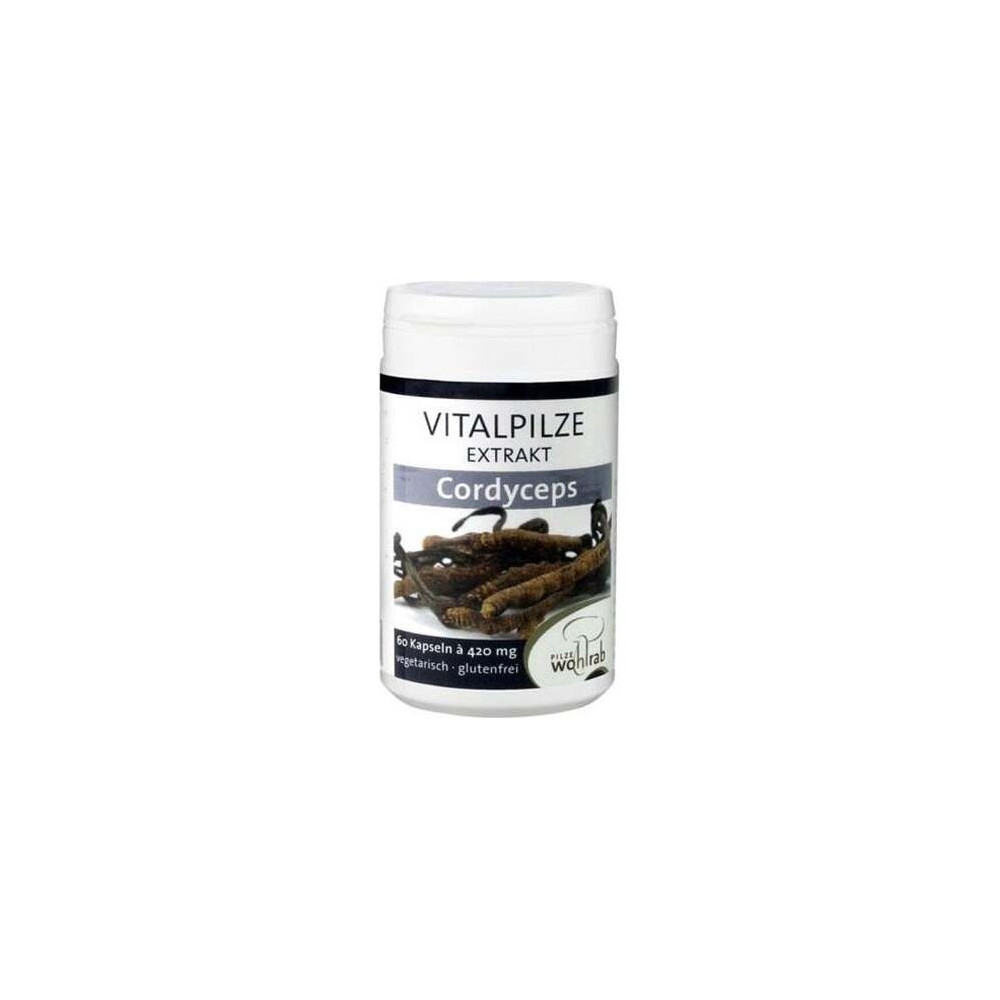 Pilze Wolhrab Cordyceps 60Caps