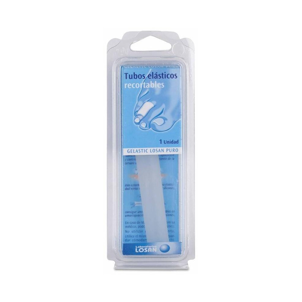 Gelastic Tubos Elásticos Recortables 100% Gel, Talla S, 11Mm, 1 Ud