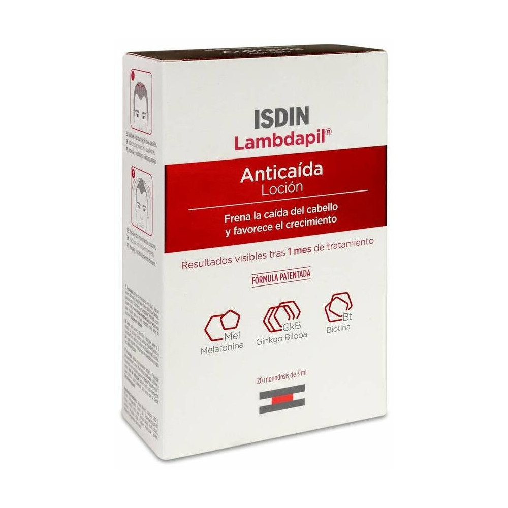 Isdin Lambdapil Anticaída Loción 20 Monodósis X 3Ml