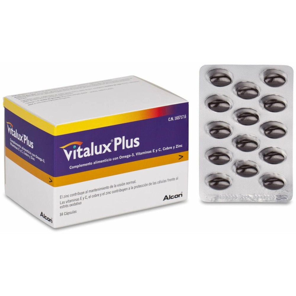 Vitalux Plus 84 Capsulas Gelatina Blanda