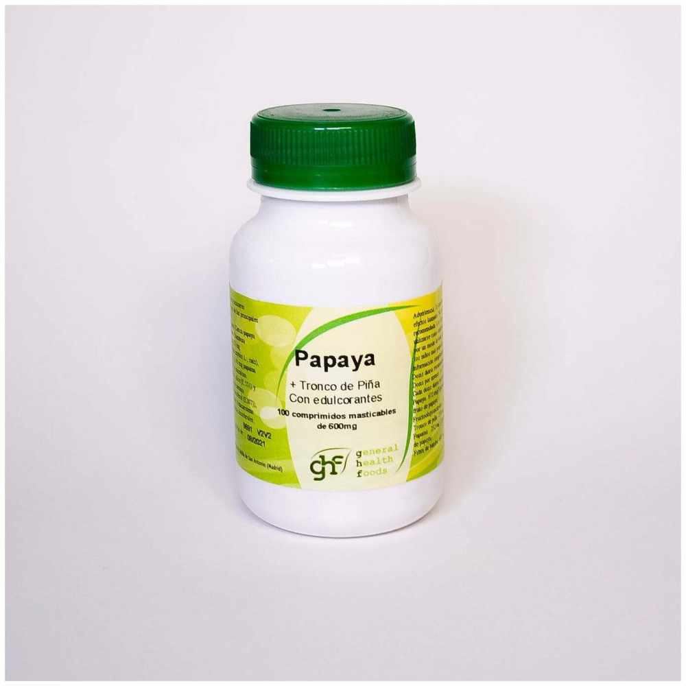 Ghf Papaya 600Mg 100Comp