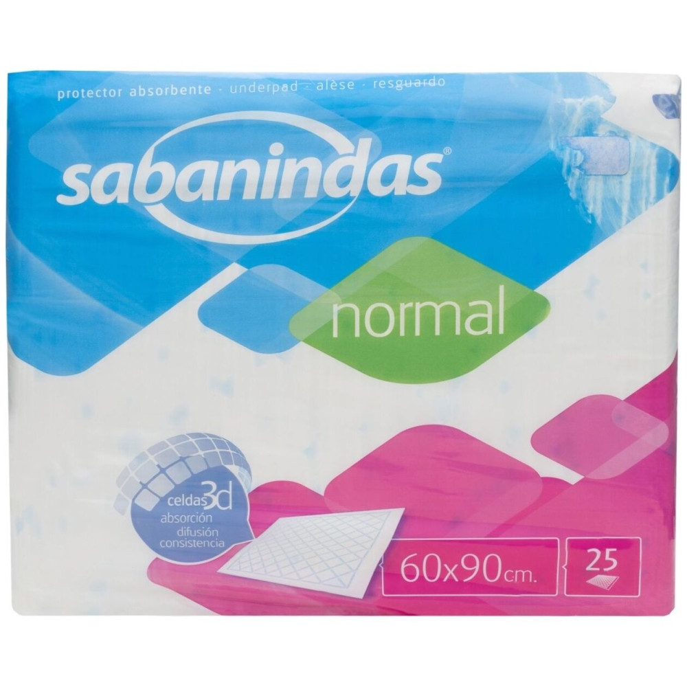 Sabanindas Normal 60 X 90 Cm, 25 Uds