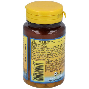 Melatonina Complex 1Mg. 60Comp.