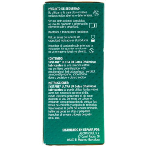 Systane Ultra Ud Gotas Oftálmicas Lubricantes, 30 Uds