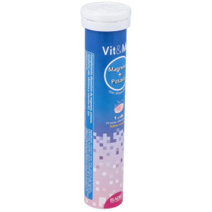 Vit Y Min Magnesio Con Potasio 14Comp.Eferv.