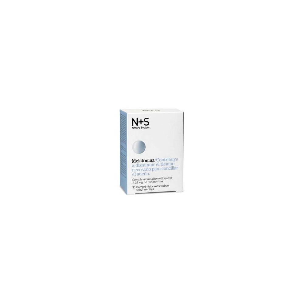 Ns Melatonina 1,95 Mg Sabor Naranja, 30 Comprimidos