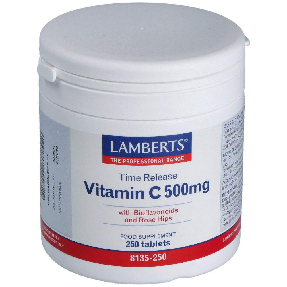 Vitamina C 500Mg. Time Lib. Sostenida 250 Comp.